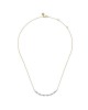 Gabriel & Co. Bujukan Collection Diamond Curved Bar Station Necklace